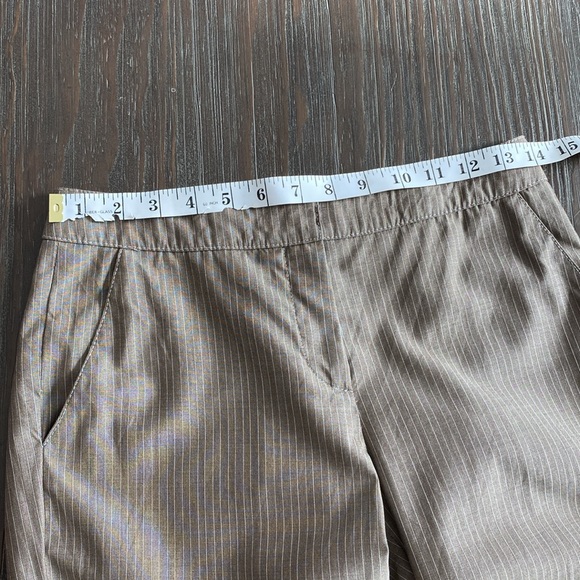 Teenflo ladies pants in size 2 made with wool and silk in pinstripes. - Picture 7 of 10